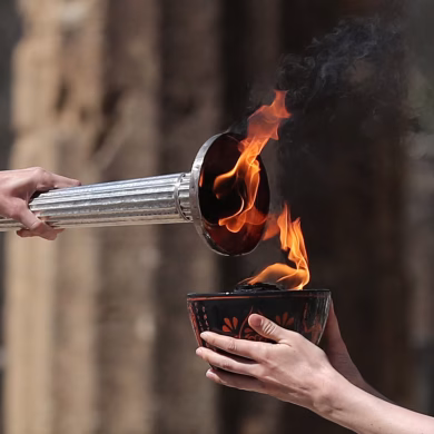 Olympic Torch and Culture: Musicians who had the honor of carrying it.