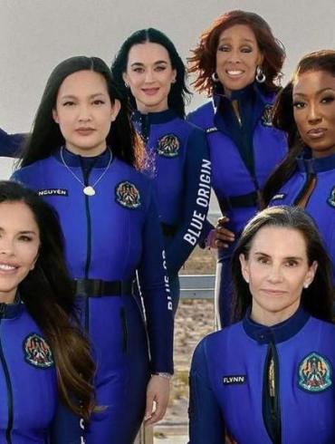 Katy Perry soared into space aboard Blue Origin’s latest mission